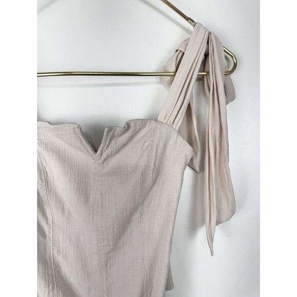 Free People Sz XS Intimately Women’s Ivory Lola Bodysuit Fairy Coquette - Picture 3 of 5